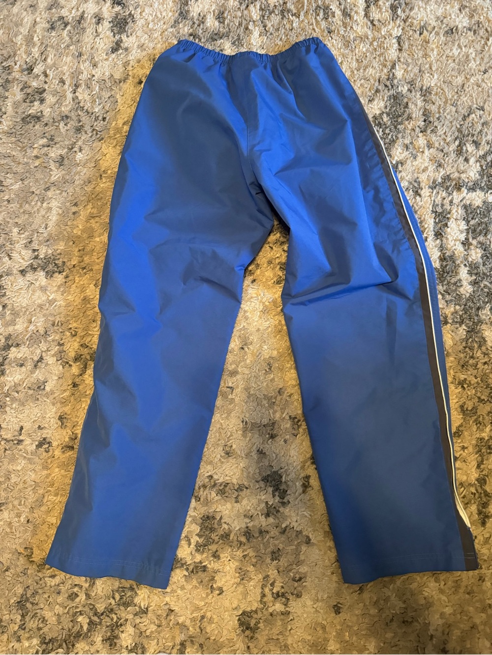 Vintage Reebok Men's Royal Blue Swim Hybrids with Side Stripe - Picture 4 of 4